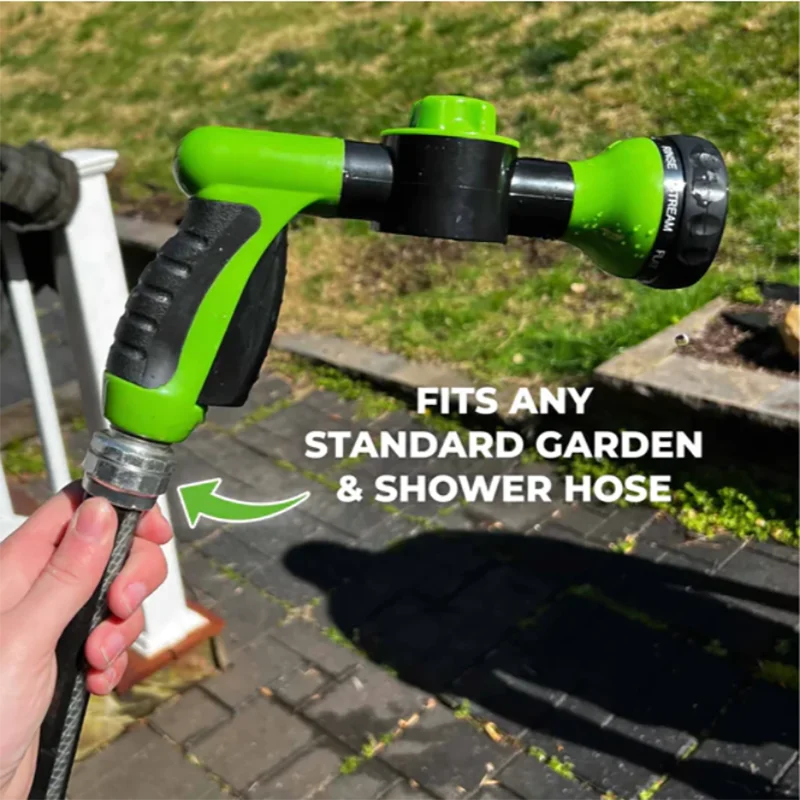 Adjustable Pet Wash Sprayer β Foam & Rinse Hose Attachment for Dogs