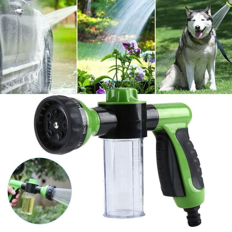 Adjustable Pet Wash Sprayer β Foam & Rinse Hose Attachment for Dogs
