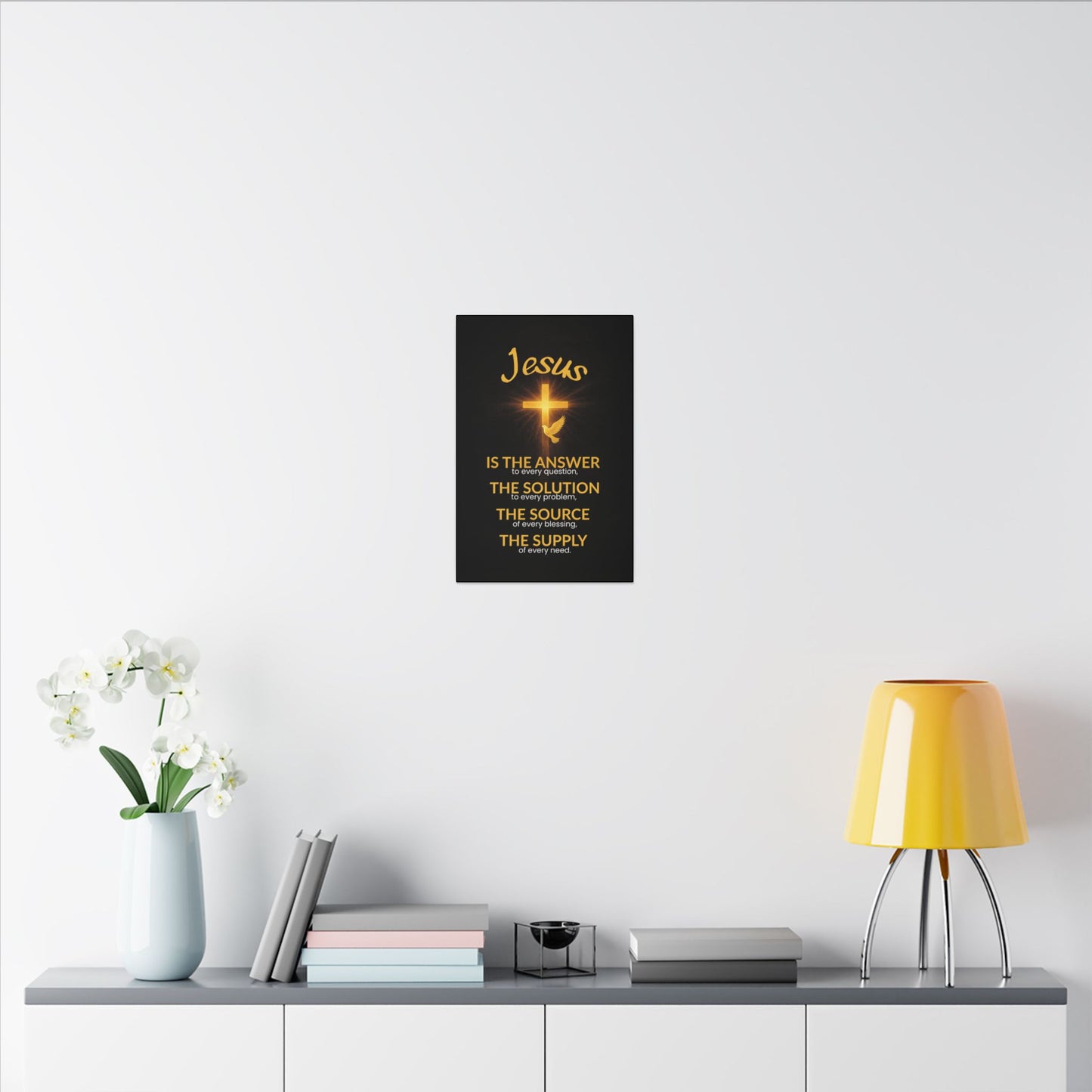 Jesus is... Canvas Print