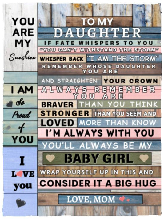 Dad Cozy Fleece  - 30x40