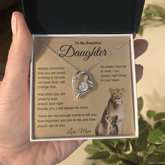 To My Daughter Lioness/ Mom - heart