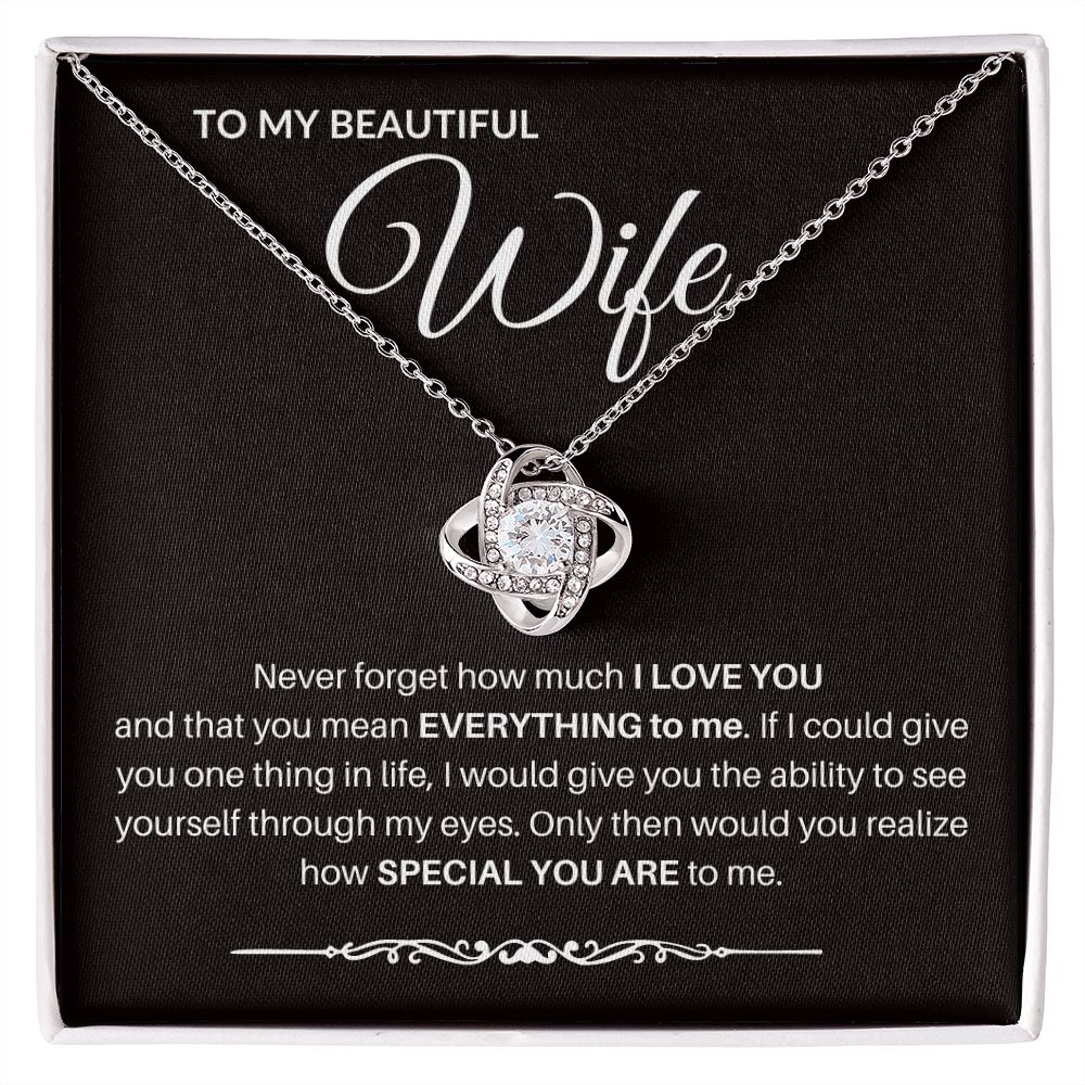 TO MY BEAUTIFUL WIFE / LOVE KNOT - LK101