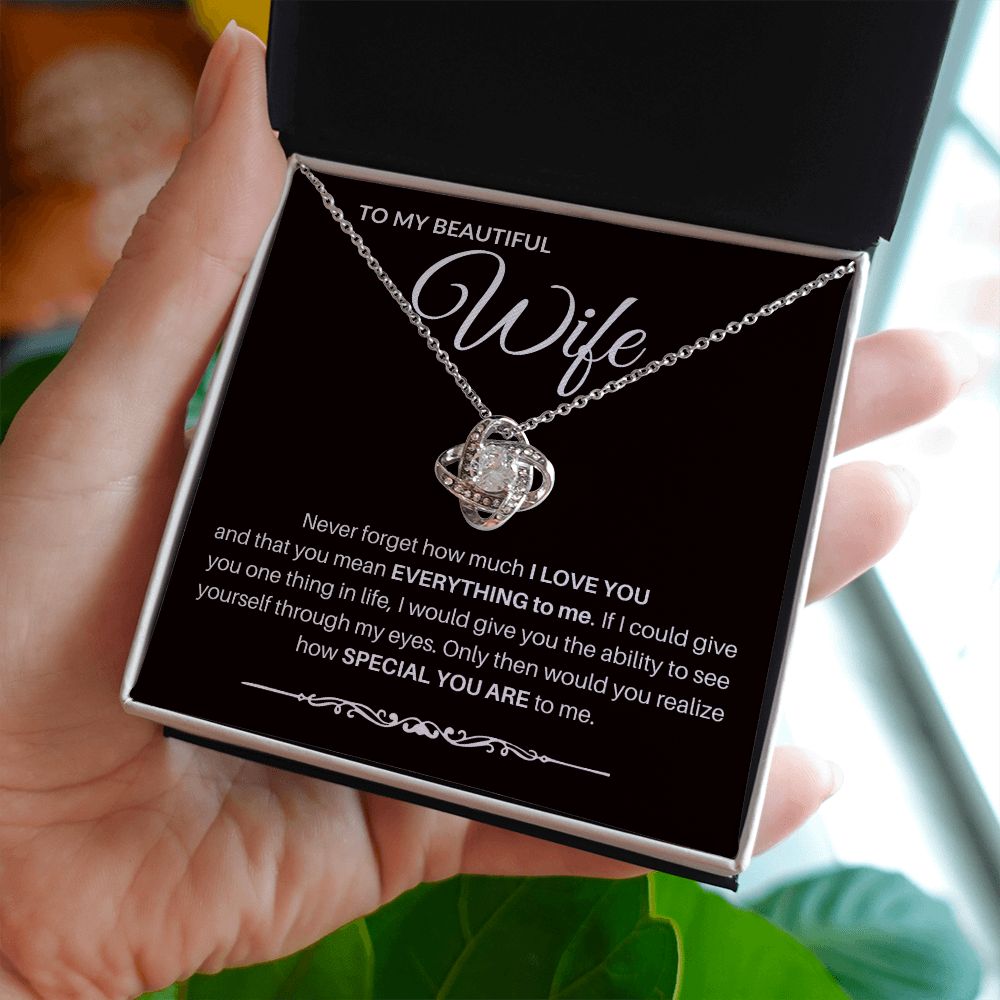 TO MY BEAUTIFUL WIFE / LOVE KNOT - LK101