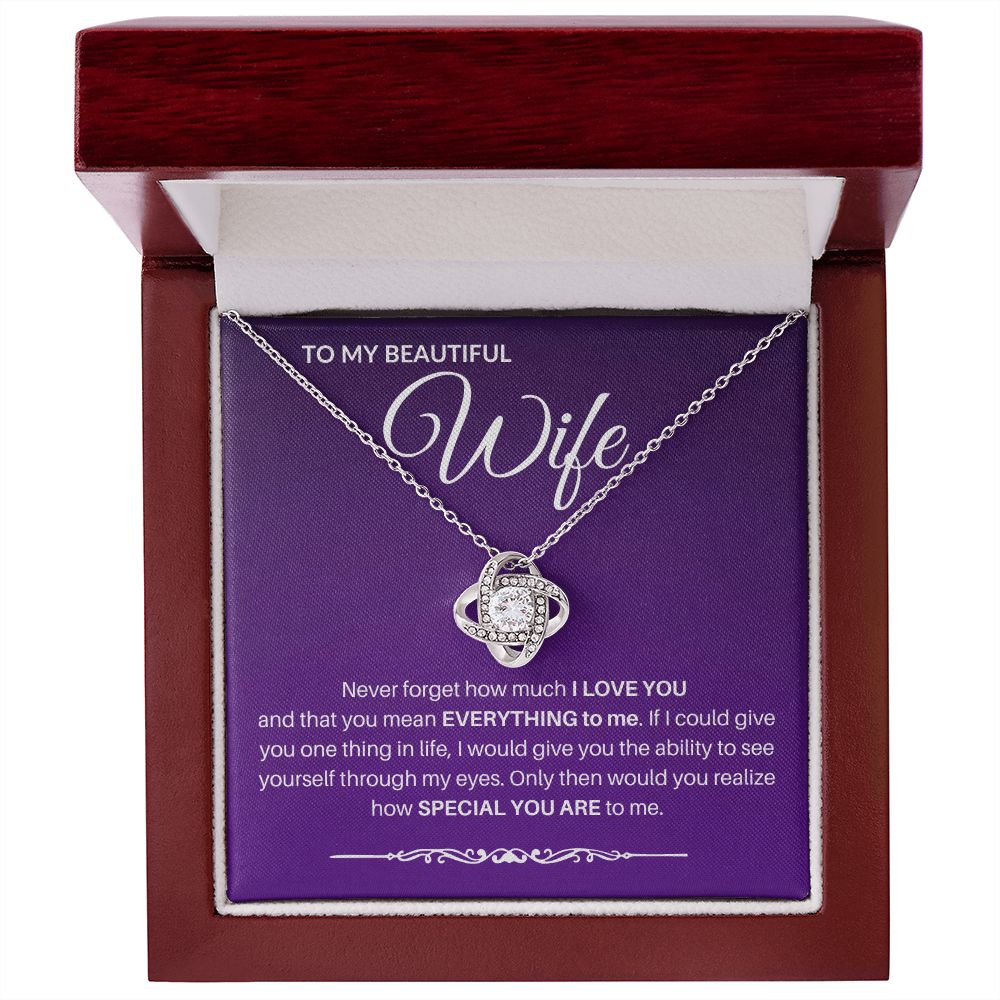 TO MY BEAUTIFUL WIFE / LOVE KNOT - LK103