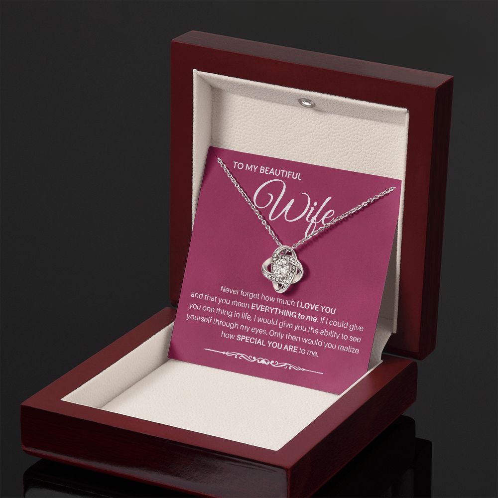 TO MY BEAUTIFUL WIFE / LOVE KNOT - LK102