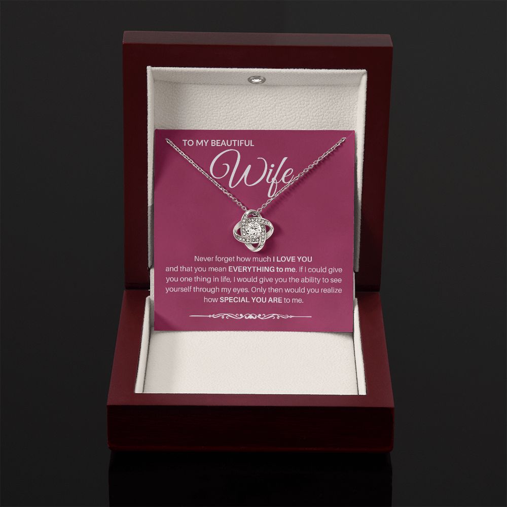 TO MY BEAUTIFUL WIFE / LOVE KNOT - LK102
